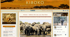 Desktop Screenshot of kiboko-safaris.com
